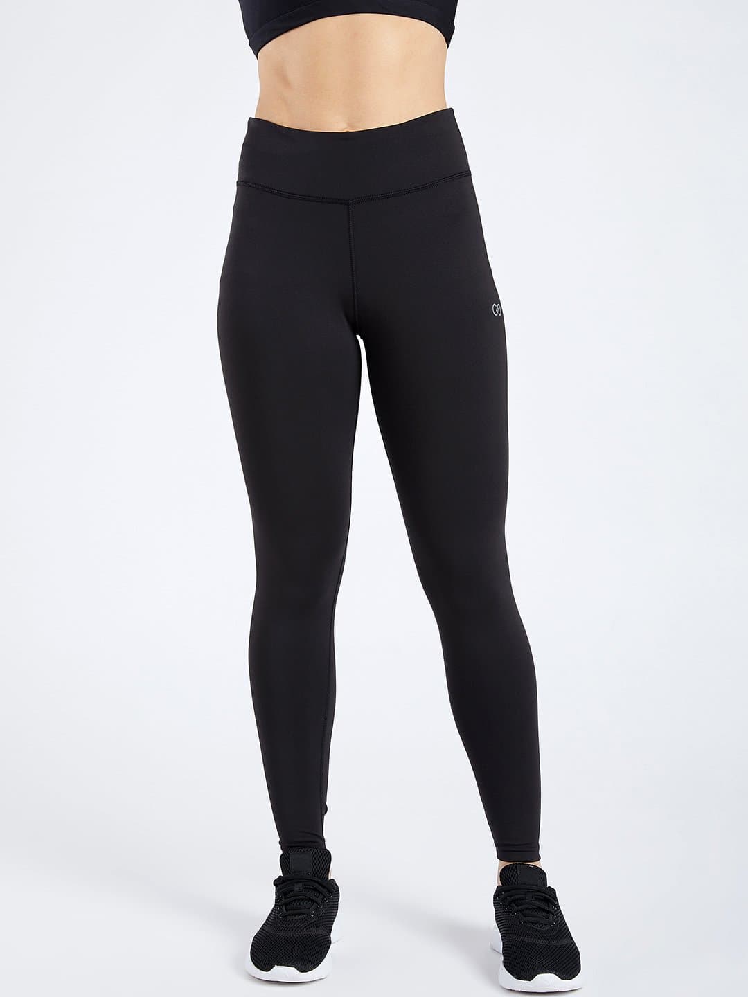 Puissante High-Waisted Full-Length Black Leggings – Fab Royalty Store