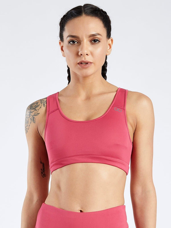 Creeluxe Power Me Hippie Pink Sports Bra